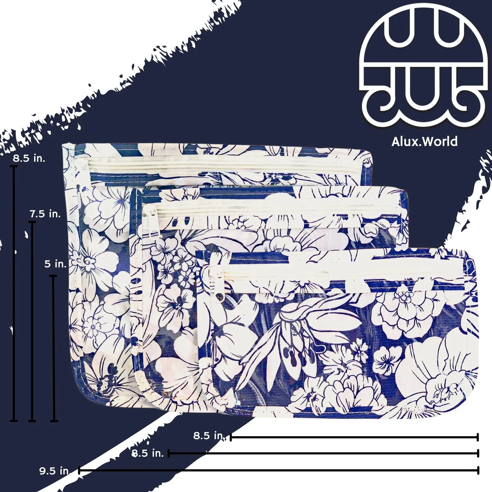 Superblooms Slim Travel Bag Set