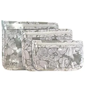 Superblooms Slim Travel Bag Set