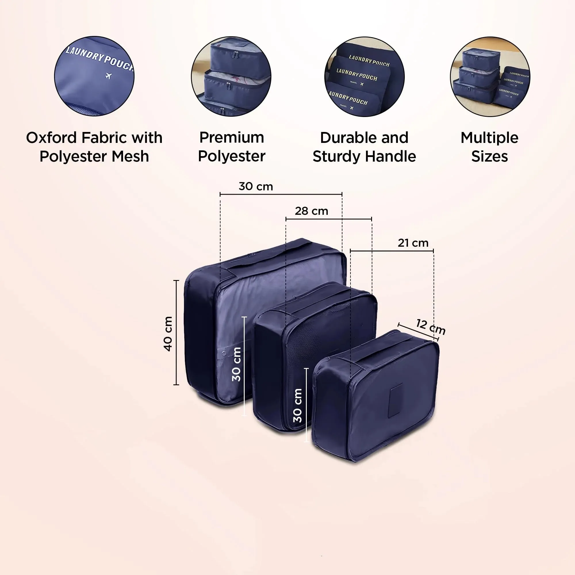 Travel Pouch Set