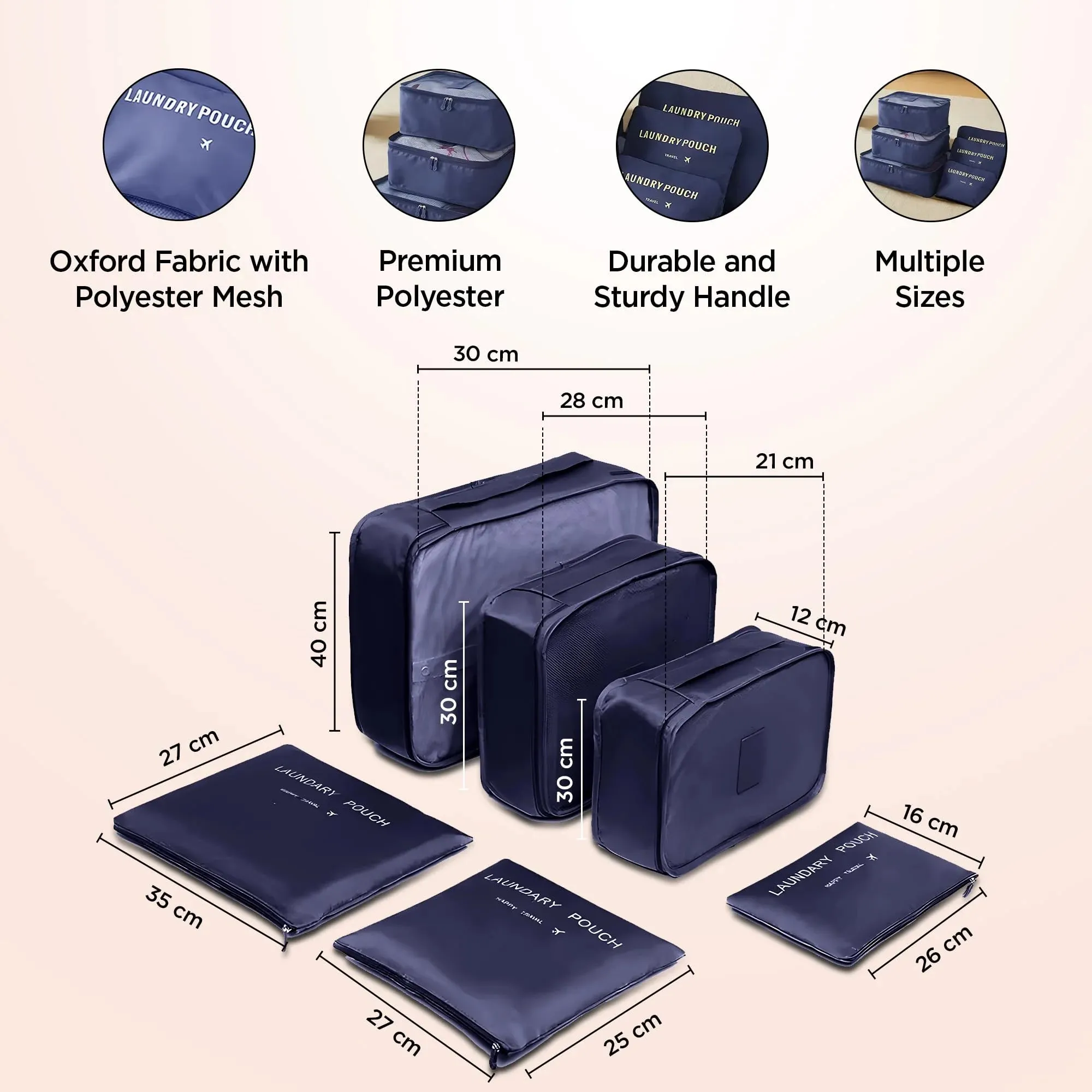 Travel Pouch Set