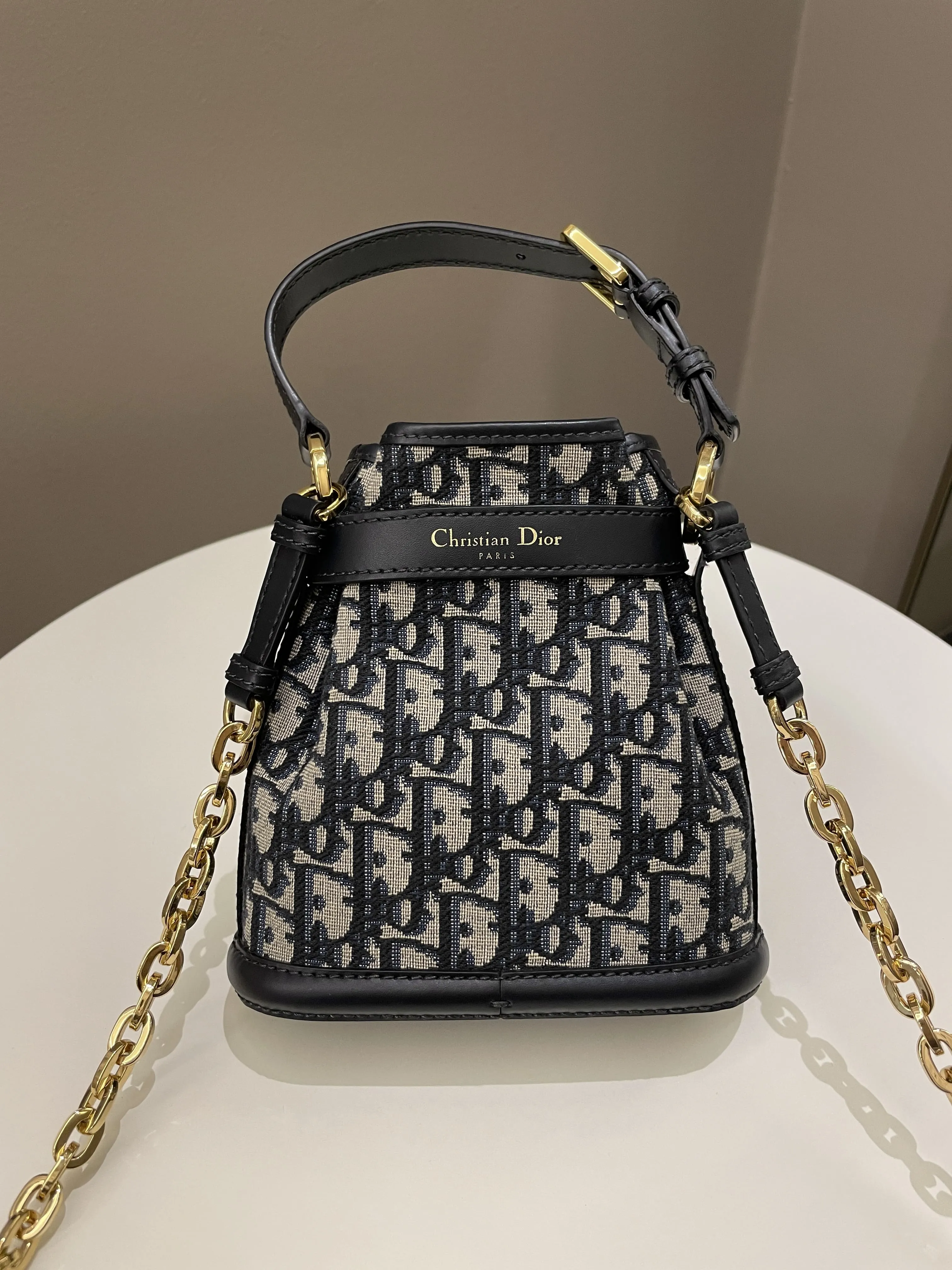 Trendy Inspired Dior C’est Bucket Bag Blue Dior Oblique
