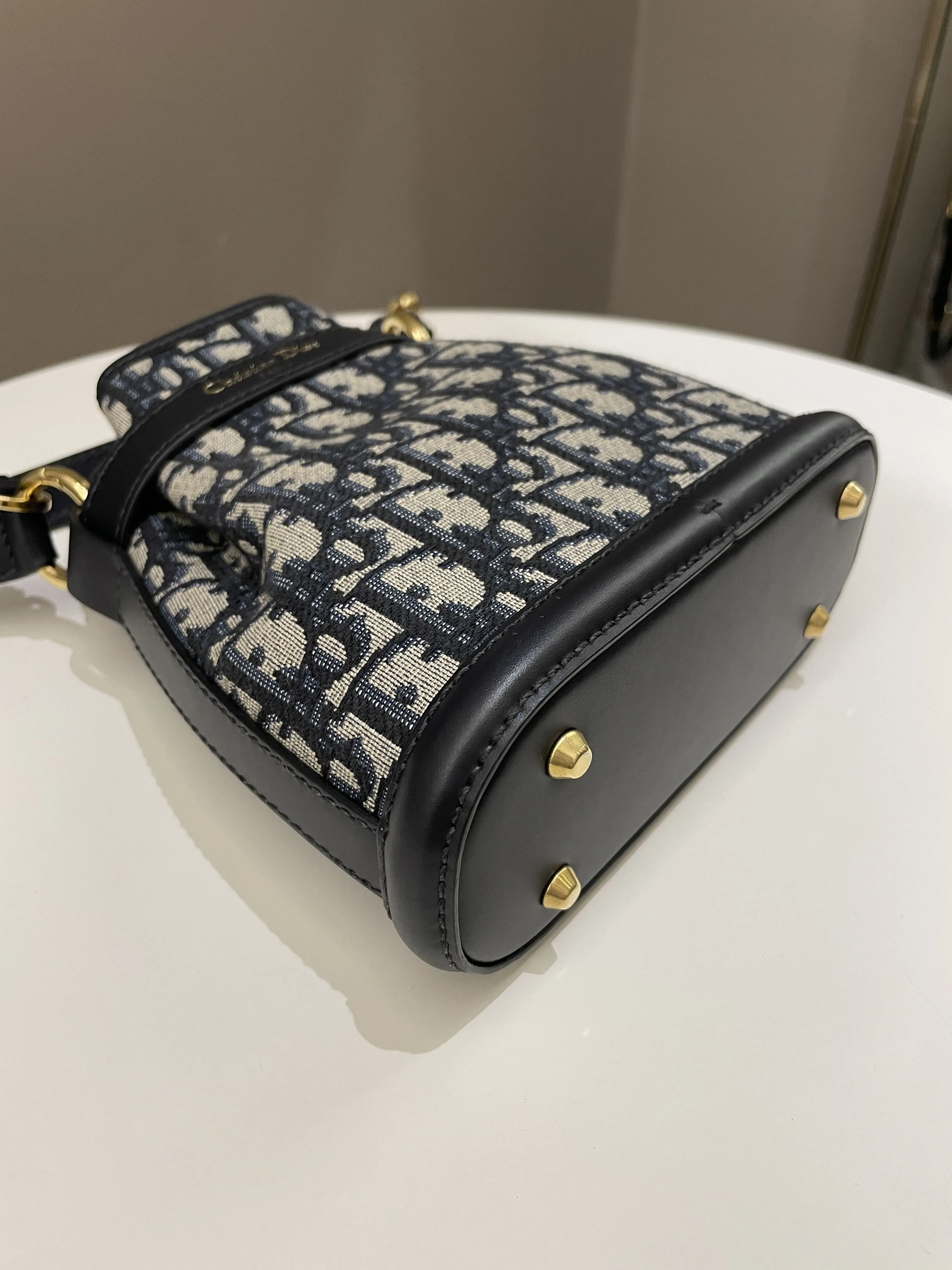 Trendy Inspired Dior C’est Bucket Bag Blue Dior Oblique