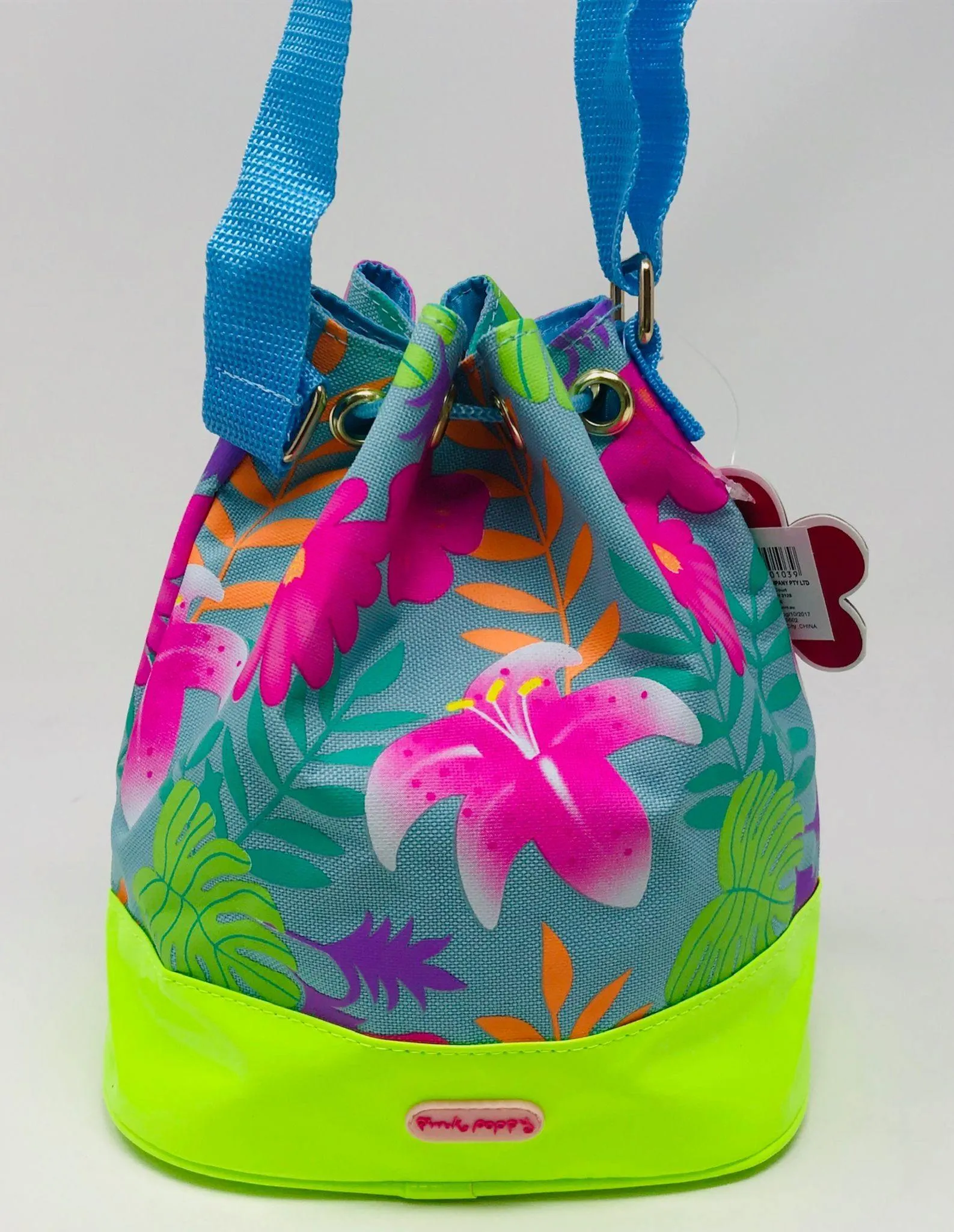 Tropical Tango Cross Body Satchel-Blue