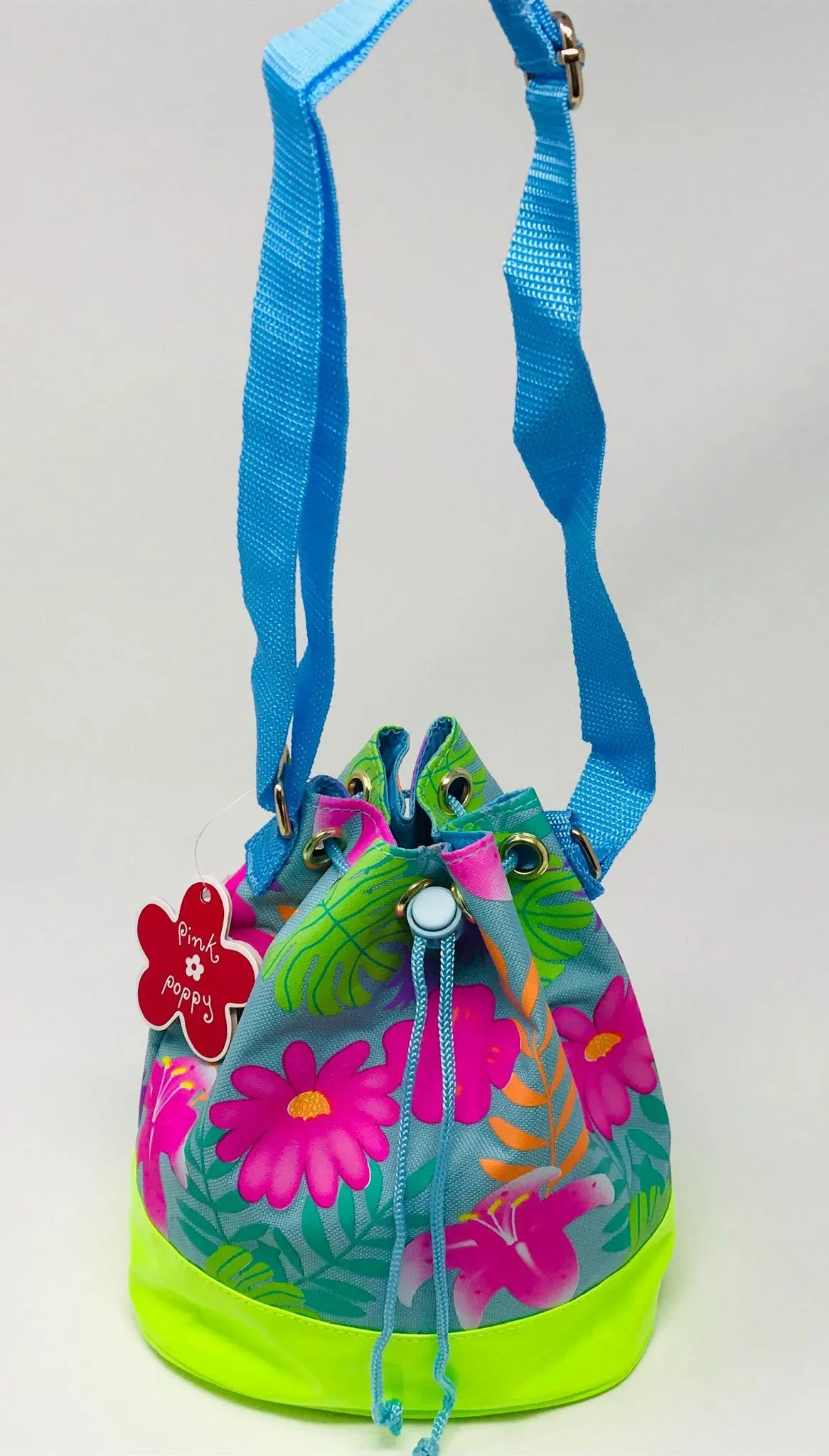 Tropical Tango Cross Body Satchel-Blue