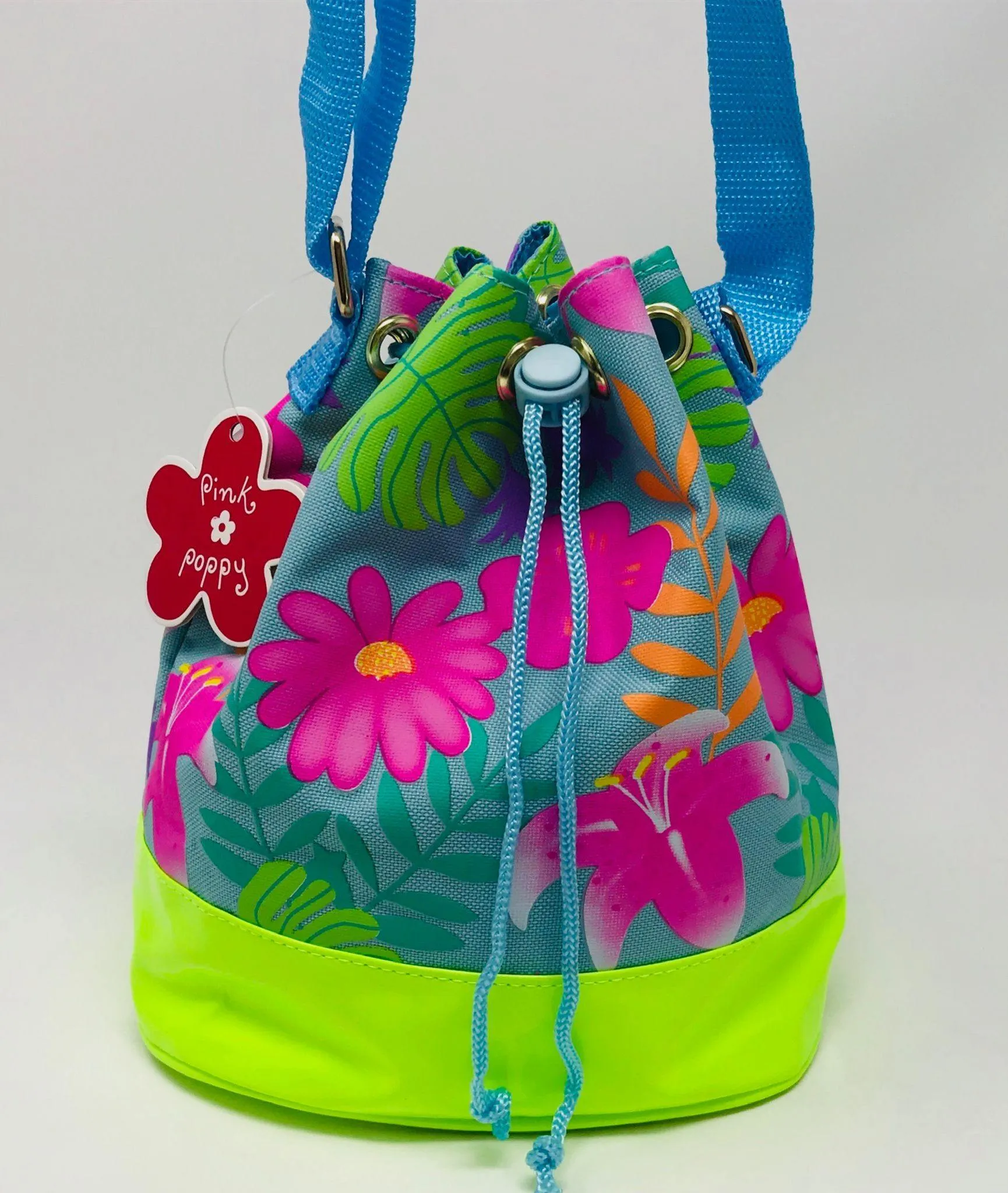 Tropical Tango Cross Body Satchel-Blue