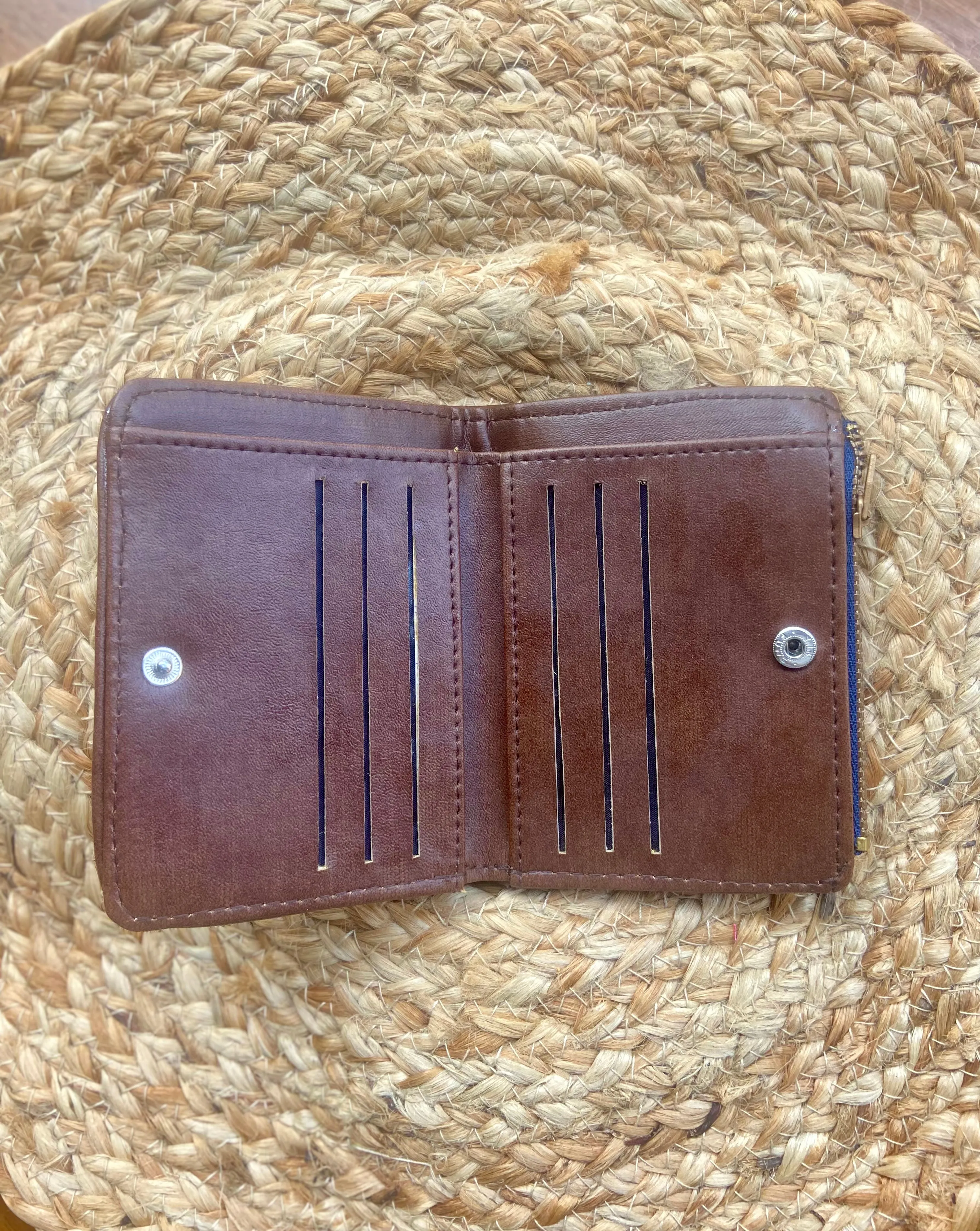 Turquoise Tropical Mini Wallet
