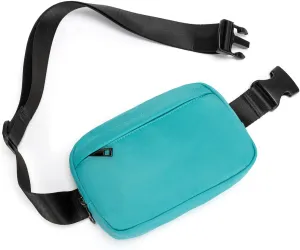 Unisex Belt Bag Fanny pack crossbody bags Everywhere Waist packs with Adjustable Strap (BLUE)