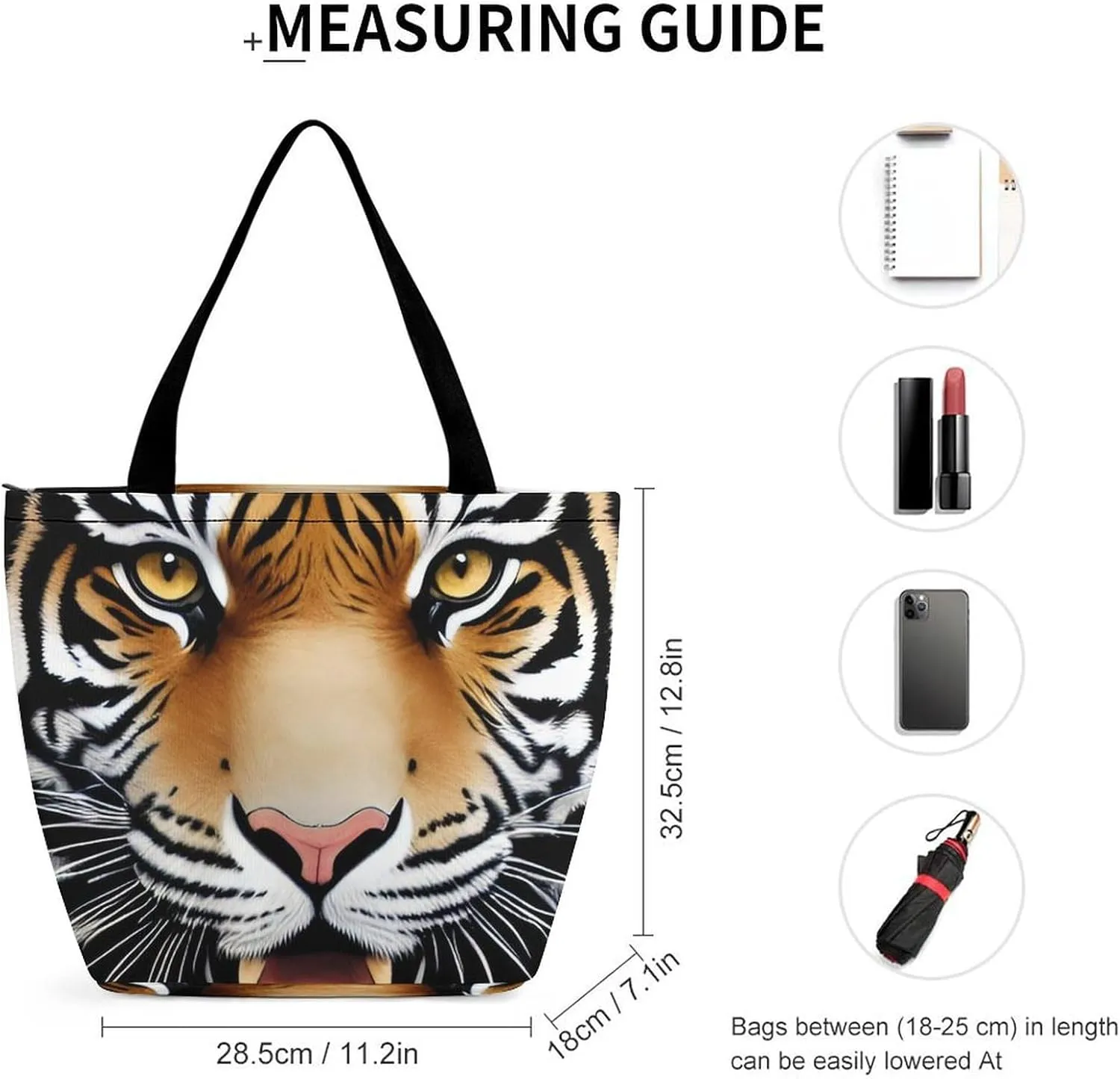 Women's Fashion Travel Tote Bag, Polyester Handbags Purse for Women, Shoulder Bag for Travel Shopping Beach