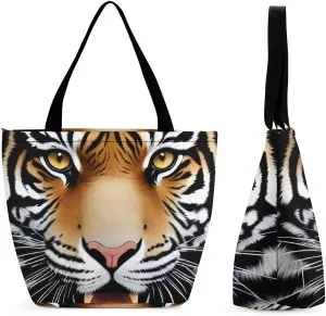 Women's Fashion Travel Tote Bag, Polyester Handbags Purse for Women, Shoulder Bag for Travel Shopping Beach
