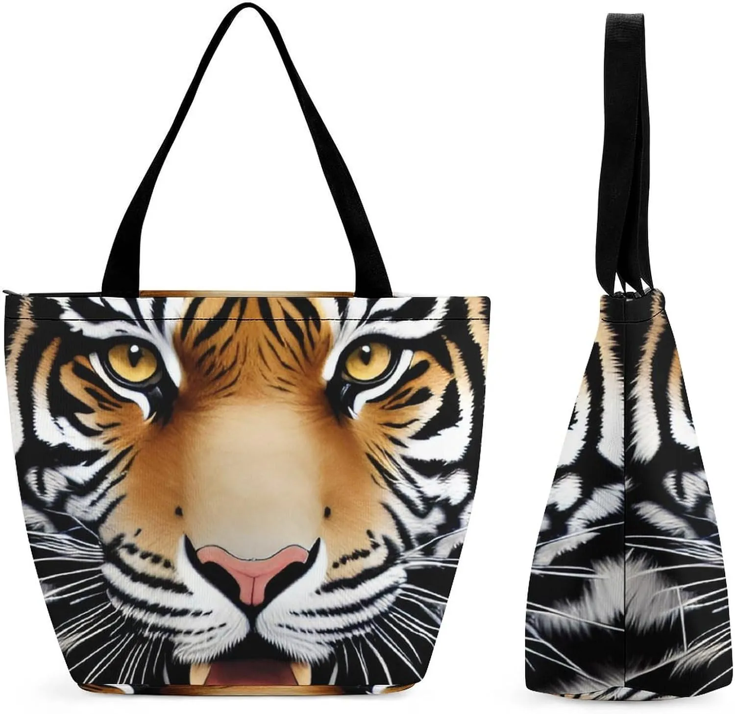 Women's Fashion Travel Tote Bag, Polyester Handbags Purse for Women, Shoulder Bag for Travel Shopping Beach